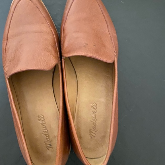 Madewell Women’s Tan Leather Slip-On Loafers, Classy and Stylish, Size 8.5. - Picture 10 of 12